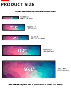 15.1 to 50.1 Inch Ultra-Wided Shelf Screen Shelf <strong>Display</strong> Smart Tags Strip Lcd Bar Screen Advertising <strong>Display</strong> - Product Image 5