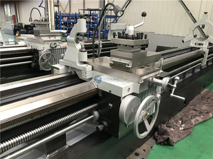 Torno de rosca de tubo Q1325 roscado de tubo manual máquina de torno de metal torno paralelo - Product Image 2