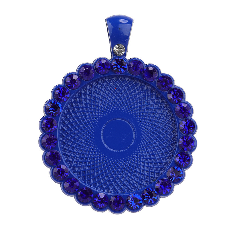 Bleu saphir coloré Diamant bleu saphir