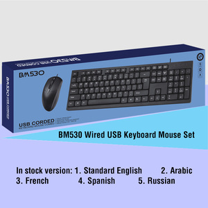 Factory Supply Laptop Desktop <strong>Computer</strong> Office Business <strong>Mouse</strong> and <strong>Keyboard</strong> Combo Wired <strong>Keyboard</strong> and <strong>Mouse</strong> Set