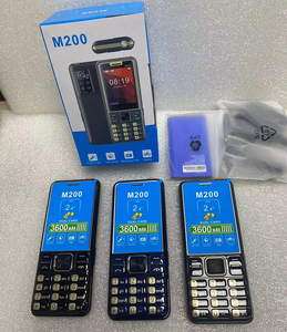 M200 GSM 2GBAR電話デュアルSIMカードビッグキー2.4インチスクリーンモバイル携帯電話老人女性MP3レコーダー用 - Product Image 4