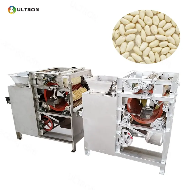 Wet Chickpea Almond Peanut Soybean Peeling Processing Machine with factory price