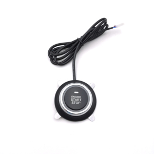 12V Auto Car Alarm One <strong>Start</strong> Stop <strong>Button</strong> Engine <strong>Push</strong> <strong>Button</strong> RFID Lock Ignition Switch Keyless Entry PKE Car Alarm System - Product Image 2