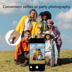 Mouse ergonomico compatto puntatore Laser per il breve Video di controllo pagina di girare Selfie e registrare su iPhone Android iPad Computer portatile - Product Image 5