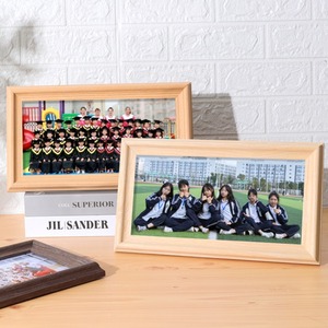 Factory Direct Supply High-End Custom 11x14 Group Photo <strong>Frame</strong> Modern Simple Model Solid Wood Fashionable Style - Product Image 3