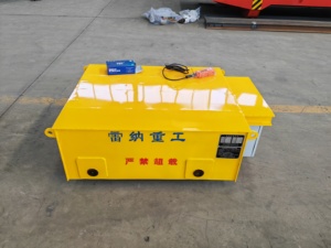 Carro plano eléctrico con batería certificado CE, equipo de manipulación de material de transferencia de dirección automatizado cuádruple mecánico - Product Image 6