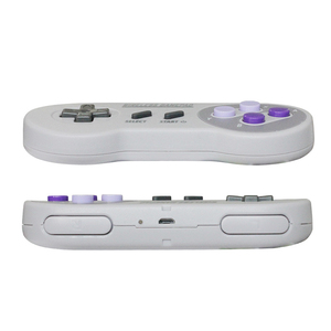 Disponibile 2 In 1 per SNES Cassic Mini PC Android Raspberry Gamepad per N-switch USB SNES Joystick Wireless e Controller di gioco