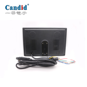 Superventas Monitor de coche TFT LCD de 9 pulgadas cámara de respaldo AHD/cvbs entrada AV Monitor de reposacabezas Monitor de visión trasera - Product Image 2