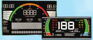 Kunden spezifisches TN6-digit 7-Segment-LCD-Display Schwarzer Hintergrund Weißer Text Industrielle Anzeige Instrumenten segment code Anpassbar - Product Image 5