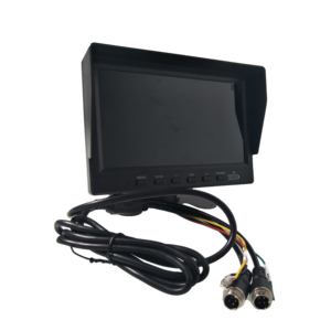 Monitor de coche con pantalla LCD de 7 pulgadas para vista lateral izquierda y derecha/monitor de sistema de imagen de marcha atrás pantalla de monitoreo de vehículos - Product Image 4