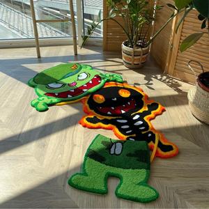 Cartoon Squirrel Design Custom Printed 3D /Floor /Door <strong>Mat</strong> /Living Room Carpet Soft and Comfortable Carpet