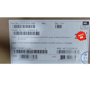 エンタープライズスイッチS6730S-S24X6Q-A 24 * 10GE SFP + 6*40G QSF28 + コアスイッチデータセンタースイッチ光ポートS6730-S24X6Q