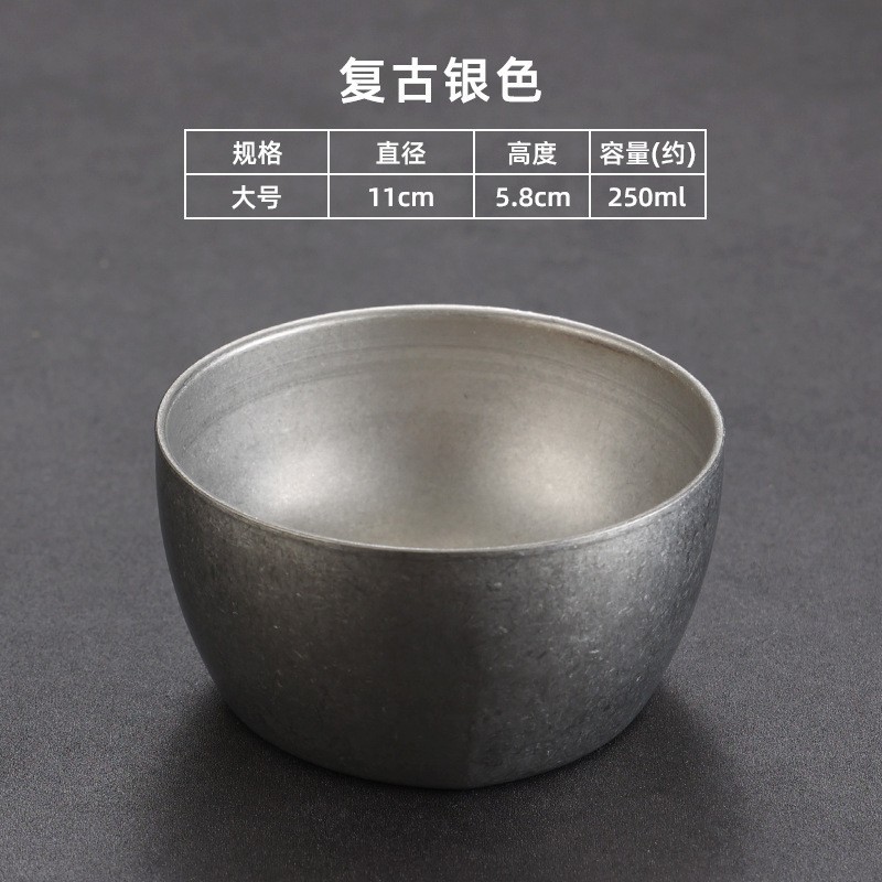 11cm round-mouthed, square-bottomed bowl (snowflake sand)