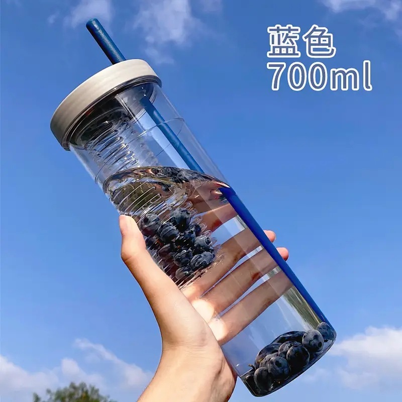 First Generation Tea Storage Cup, Blue - 700ml
