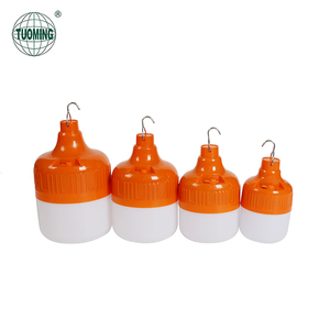 Üç aydınlatma modu açık kamp taşınabilir DC lityum pil şarj edilebilir LED acil durum lambası  ile GÜNEŞ PANELI - Product Image 4