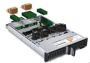 Computer Server-Server originale R750xa-8362 platino 2.8GHz 64GB-adatto per tipo HPC - Rack - Product Image 4