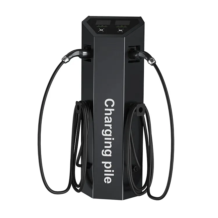 11 Kw Ac 3 Phase Ev Charger New Energy Floormounted 2 Connector Estaciones de carga comerciales con sistema de pago