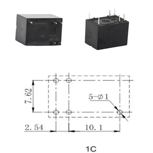 Klima soketleri BTS MSC NAS AP için genel amaçlı cihazlar GB-1C-5L2 W 0.2W için 0.45 5V Wifi röle 5-Pin sinyal röle