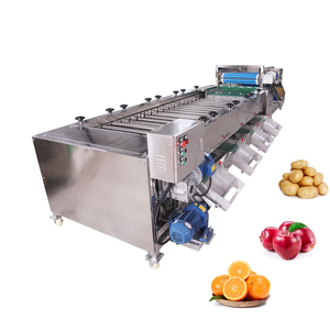 Máquina clasificadora de rodillos de frutas y verduras de raíz, máquina clasificadora de zanahorias y tomates, máquina clasificadora de pepino - Product Image 1