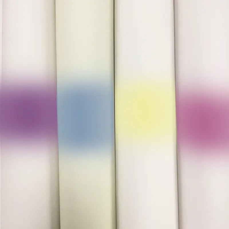 Sonnenlicht reaktive Farbänderung Faux synthetisches PU-Leder gewebe wärme empfindliche Vinyl XHT-403