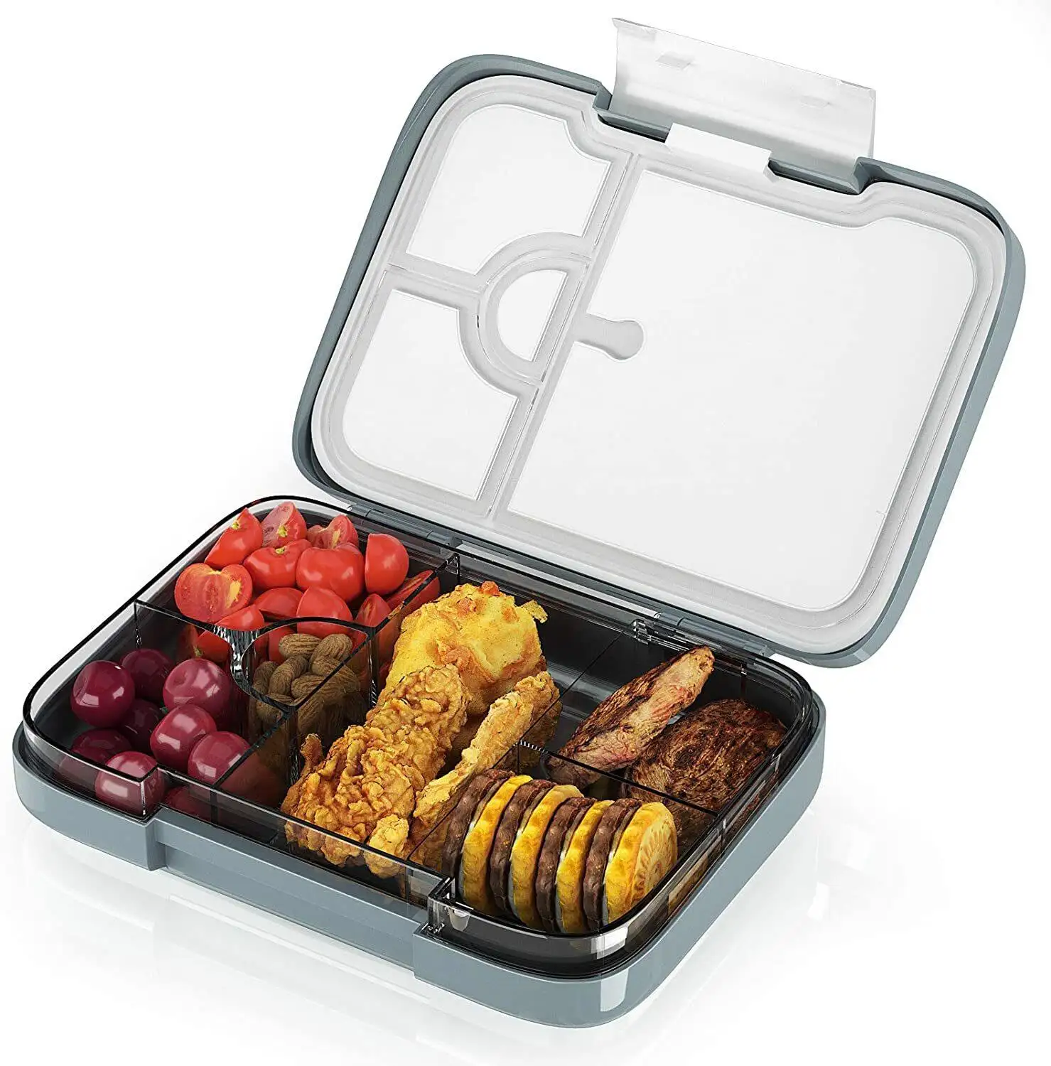 Aohea Kraft Biodegradable Harvest Silicone Heated Folding Lunch Soup Boxes Kids Accessories For Bento-Style Lunch