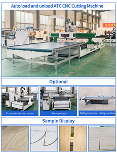 MISHI Production Line Wood Furniture <strong>Cnc</strong> Cutting <strong>Machine</strong> <strong>Auto</strong> <strong>Loading</strong> Unloading Woodworking 1325 Atc <strong>Nesting</strong> <strong>Cnc</strong> <strong>Router</strong> <strong>Machine</strong>