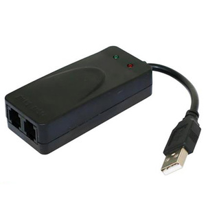Doppia porta usb2. 0 56K Modem Fax esterno per Win 7/Win 8/Win 10/Win XP Kit moduli sensore compatibile Win XP/Win 7/Win 8/Win 10 - Product Image 1