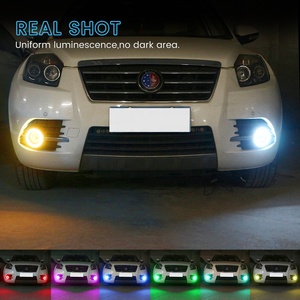 ไฟวงแหวนแองเจิลไลท์ RGB LED ควบคุมด้วยแอปขนาด80มม. 95มม. ปรับแต่งรถสีสันสดใส - Product Image 6
