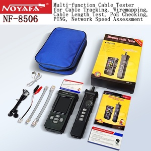 Noyafa NF-8506 English Foreign Trade Edition Multi-Function Cable Tester for RJ45 Connectors &amp; Fiber Optic POE 3G 4G <strong>Networks</strong> - Product Image 3
