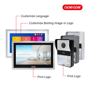 New Arrival 10inch <strong>Touch</strong> Screen Video <strong>Intercom</strong> <strong>System</strong> <strong>with</strong> Color Camera Doorbell for Multi-family - Product Image 6
