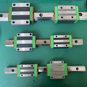 Piezas de máquina enrutadora Cnc, reemplazo de marca Hiwin, rodamientos de bloque de guía lineal, deslizador Hgh Hgw Rail Way Hgr15 Hgr20 Hgr25 Hgr30 - Product Image 1