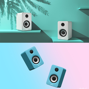 Midiplus V2 V2 toptan yüksek kaliteli ses Mini taşınabilir 2*25W Bluetooth hoparlör kablosuz aktif stüdyo monitörleri hoparlör çifti - Product Image 5
