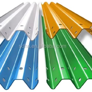 Hoch korrosions beständige hochfeste Barriere Feuer verzinkter Stahl W-Träger Verkehrs sicherheits leitplanke - Product Image 5
