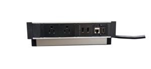 Clamp on Desk Removable Desktop <strong>Mount</strong> Multi-Outlets <strong>UK</strong> Power Socket with USB/Table Clamp <strong>Mount</strong> Power Outlet with RJ45 - Product Image 5
