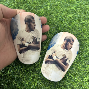Mbappe kích thước nhỏ nhựa bảo vệ ống chân bảo vệ thiết bị cho <span class=keywords><strong>Shin</strong></span> và chân đào tạo bảo vệ chân và hâm nóng thiết bị - Product Image 4