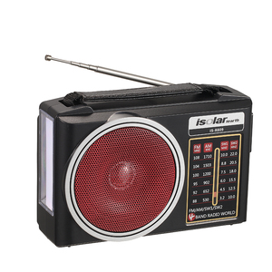 Solar Powered Dynamo <strong>Wind</strong> <strong>up</strong> Rechargeable AM FM Radio Music with <strong>LED</strong> Torch Multifunction Solar Radio - Product Image 6