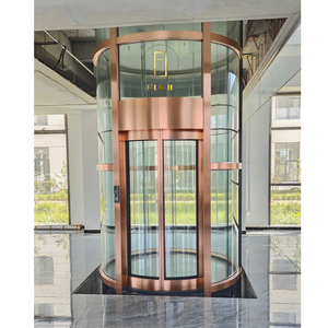 Thang Máy Tròn thang máy kính cho giá nhà toàn cảnh nhà thang máy 3 tầng thang máy tròn - Product Image 5