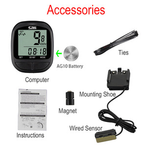 Multifunción impermeable interior/exterior ejercicio bicicleta ordenador inteligente Sensor electrónico odómetro para uso en bicicleta de carretera - Product Image 3
