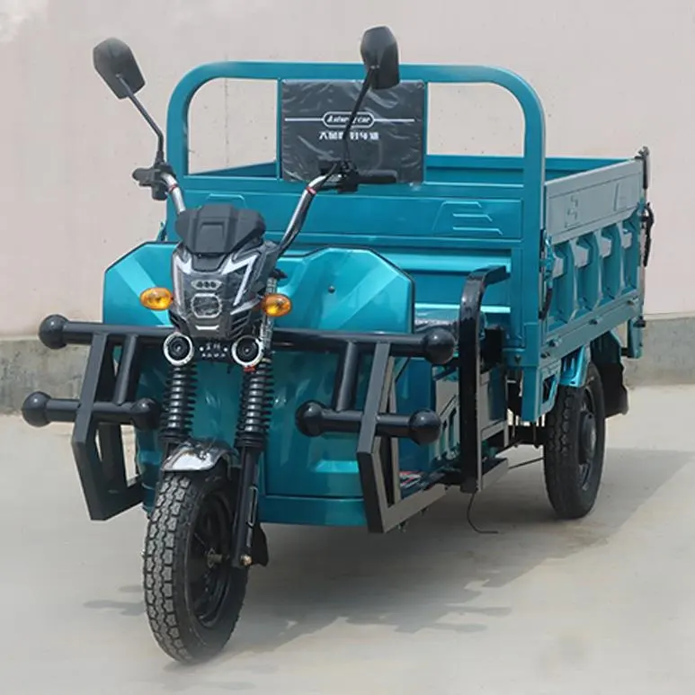 Popular High quality 60V 30AH 45AH 52AH 1000W Three wheels triciclo electrico Electric cargo tricycle