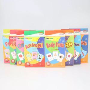 Urgent order Merrycoo Hot Education English Word <strong>Cognition</strong> Preprimary Children'<strong>s</strong> Learning Educational Early Fun English Flash Card - Product Image 2
