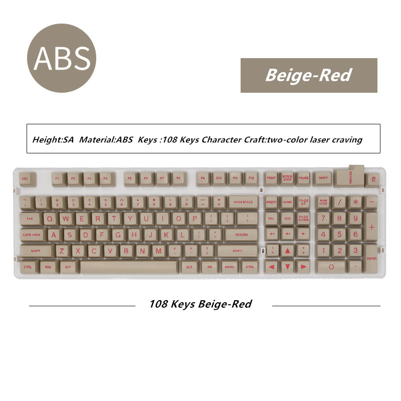 Beige-Rojo
