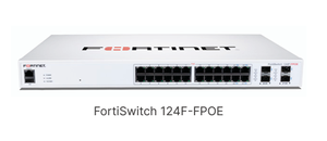 Big <strong>Discount</strong> FS-124F-FPOE FortiSwitch-124F Ethernet Switch in Stock Supports POE SNMP QoS <strong>VLAN</strong> - Product Image 3