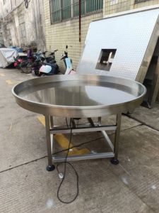 1m 1.2m 1.5m直径制造商中国速度可调旋转收集包装袋包装台 - Product Image 2