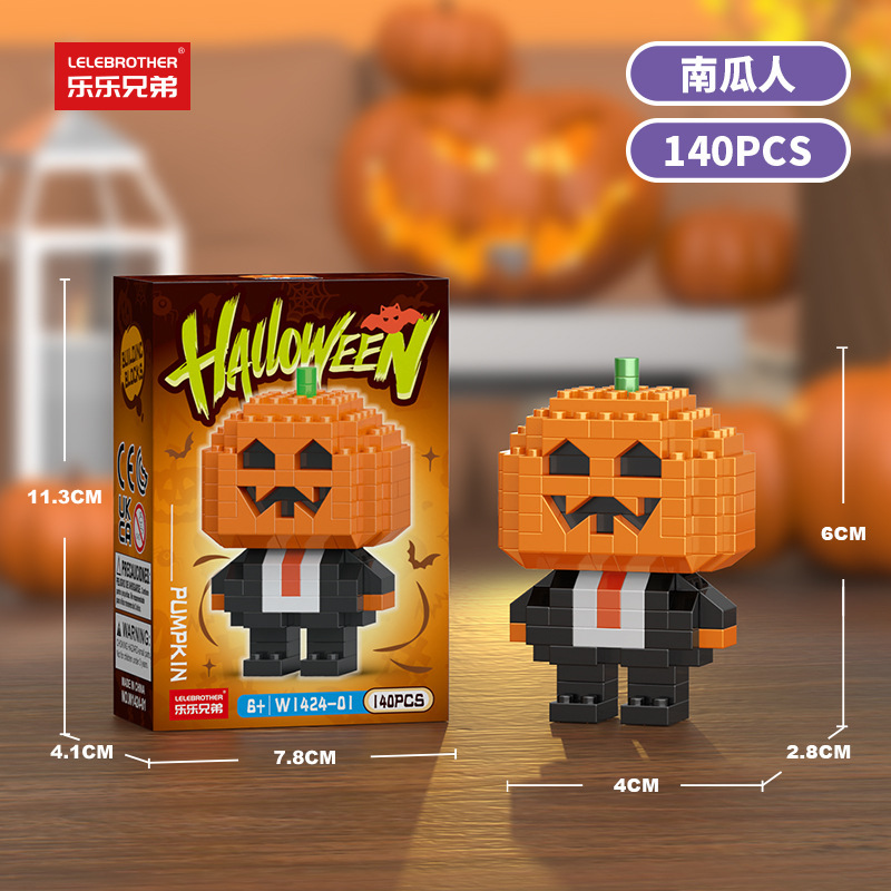 W1424-01 calabaza 140 piezas