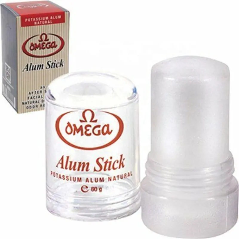 Desodorante de cristal de alum natural, 60g 120g