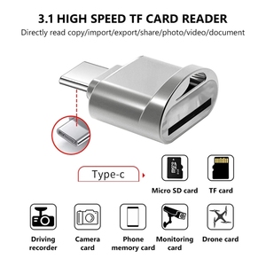 免费样品迷你usb-c/Type-C 3.1读卡器适配器 - Product Image 4