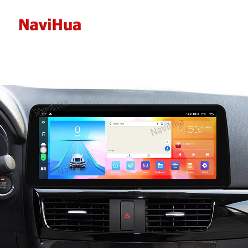 Navihua Android Pour Mazda CX-5 2013-2016 Stéréo De Voiture Carplay GPS Navigation Multimédia DSP Headunit Auto Radio Lecteur DVD de Voiture