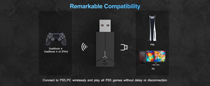 El receptor P5 es adecuado para consola P5/ordenador PC y funciona junto con el controlador P4/P5 - Product Image 4