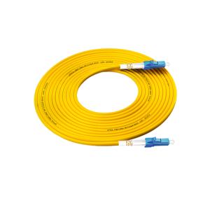 カスタマイズ可能3m/10/15/20/30m通信グレードLC-LCシングルモードシンプレックスジャンパー光学延長ケーブル光ファイバー5Gネットワーク用 - Product Image 1