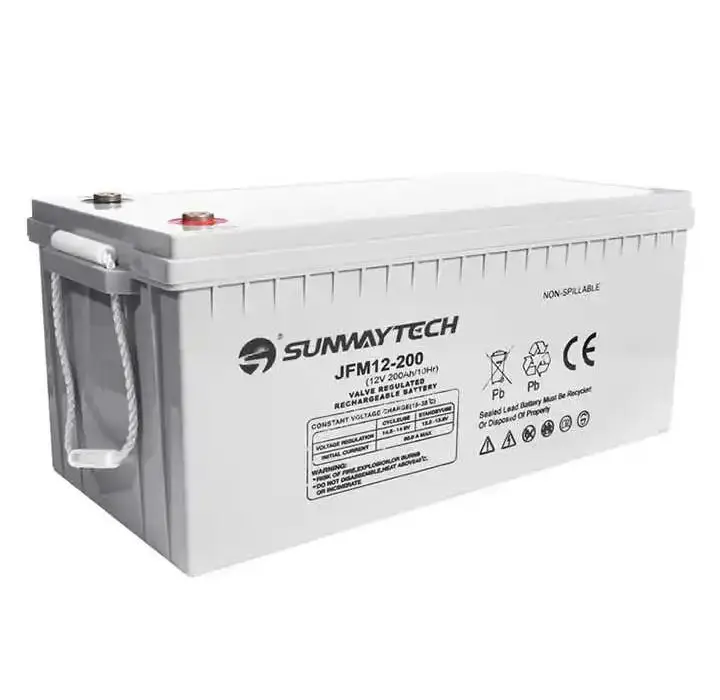 Sistema de almacenamiento de energía solar batería de gel 12 V 24V 48V 200ah 100ah 150ah 300ah batería de 12 voltios para sistema de panel solar